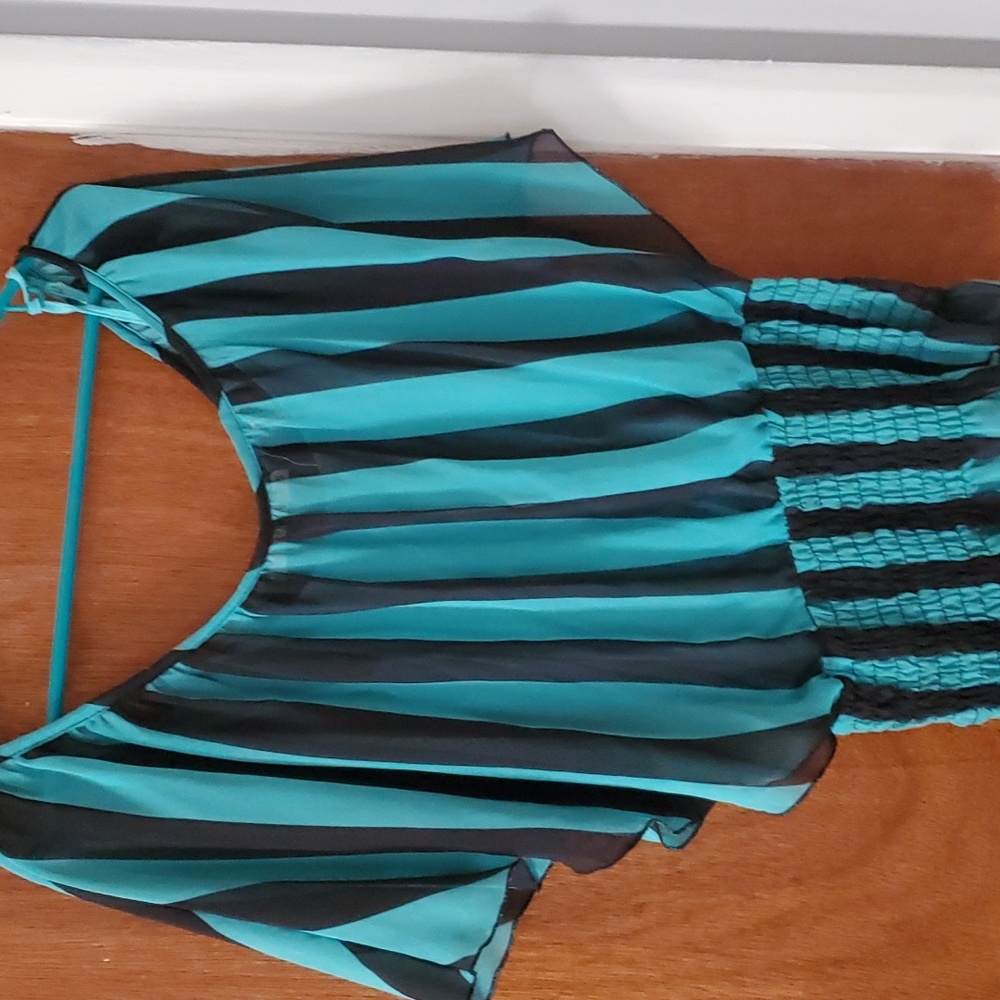 Striped Dress Shirt. Brand "Have".